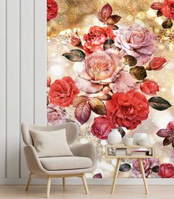 Gario Fototapeta Kvitnúce ruže Materiál: Vliesová, Rozmery: 150 x 210 cm