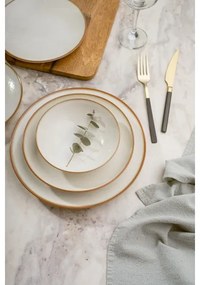 Jedálna súprava 24 ks béžová/porcelán
