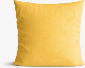 Goldea dekoračná obliečka na vankúš marbella - medovo žltá 50 x 50 cm
