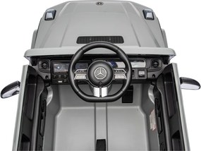 LEAN CARS Akumulátorové vozidlo Mercedes G 4x4 24 V 2580, šedé