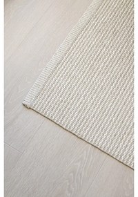 Krémový vnútorný a vonkajší koberec 140x200 cm Mono Linen Vanilla – Pappelina