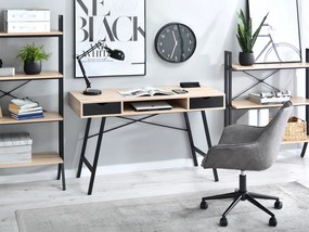 PC stolík Gavon (dub + čierna). Vlastná spoľahlivá doprava až k Vám domov. 1109758