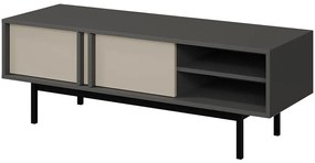 TV stolík 120 Alsy 10 Svetlobéžová/Antracit