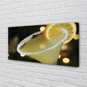 Obraz canvas koktail citrón 140x70 cm