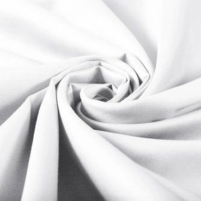 Biante Bavlnená saténová obliečka na vankúš s lemom ST-020 Biela 60 x 60 cm