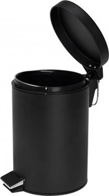 Odpadkový kôš do kúpeľne BALI 3l - softclose - čierny