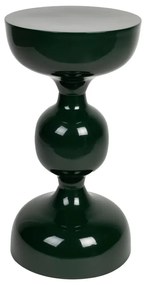 Kovový okrúhly odkladací stolík ø 31 cm Lars – White Label