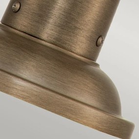 Kichler KL-ASHLANDBAY3-M-BU -Vonkajšia lampa ASHLANDBAY 1xE27/60W/230V IP44 bronzová