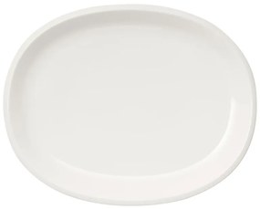 Oválny servírovací tanier Raami 35cm, biely