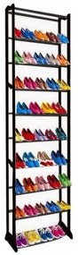 Verk Skladací botník Amazing Shoe Rack 30 párov čierna