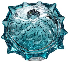KRIŠTÁĽOVÁ MISKA BOHEMIA SAMBA AQUAMARINE 305MM