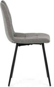 Jedálenská stolička sivá DCL-V2017 GREY2
