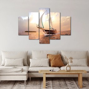Obraz jachty (150x105 cm)