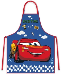 DETSKÁ ZÁSTERA S ČIAPKOU CARS 45X50 CM, 2X33CM VZOROVANÁ