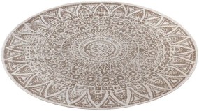 Obojstranný koberec Hanse Home Nora Lilja linen kruh