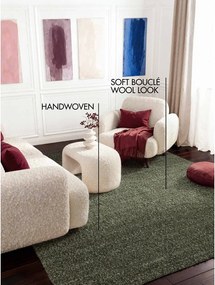 Zelený ručne tkaný koberec z materiálu buklé 120x170 cm Notting Hill Portobello – Ted Baker