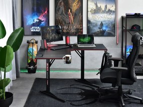 PC stolík Matts C (čierna). Vlastná spoľahlivá doprava až k Vám domov. 1109785