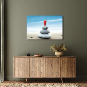Obraz - Rovnováha s kameňmi (90x60 cm)