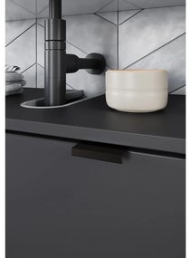 Antracitová skrinka pod umývadlo 60x56 cm Arcena – Germania