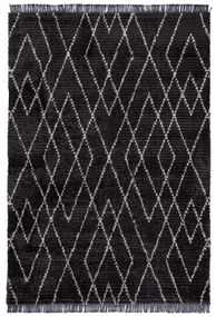 Flair Rugs koberce Kusový koberec Domino Aisha Berber Monochrome - 120x170 cm