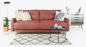 Ružová rozkladacia pohovka Bonami Selection Pop