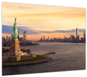 Sklenený obraz - New York city (70x50 cm)