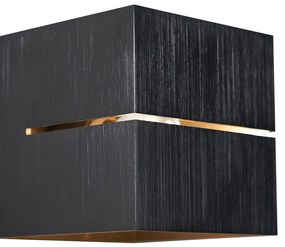 Moderné nástenné svietidlo Gunmetal so svetelným efektom - Transfer Groove