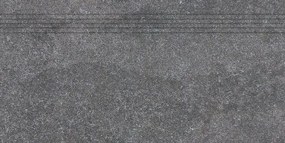Schodovka Rako Kaamos čierna 30x60 cm mat DCPSR588.1