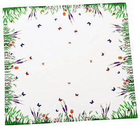 Obrus Kvetinová lúka, 85 x 85 cm