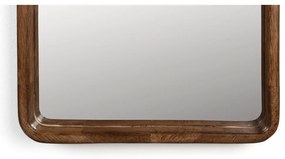 Nástenné zrkadlo s dreveným rámom 34x120 cm Nyko – White Label