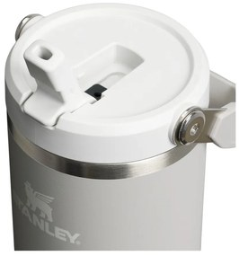 Sivobéžová termoska 890 ml IceFlow Flip Straw 2.0 – Stanley