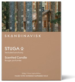 SKANDINAVISK Vonná sviečka v skle STUGA (chata) 200 g
