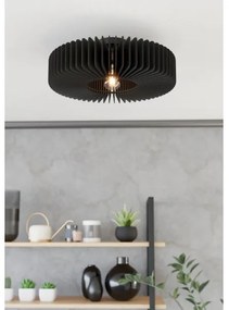 Eglo 900831 - Stropné svietidlo PALOMBAIA 1xE27/40W/230V čierna