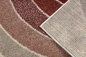 Koberec FUSION 0807 krémový / bordový