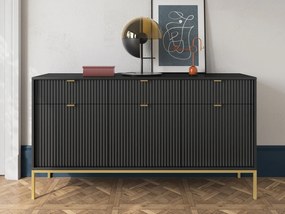Široká komoda Mijano Gold MKSZ154, Farby:: biela