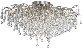 Paul Neuhaus 8092-55 - Prisadený luster ICICLE 14xG9/40W/230V priemer 100 cm chróm