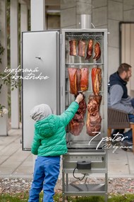 KAISER - STODVADSAŤPÄŤKA, elektrická udiareň, nerez