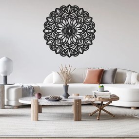 Drevená  dekorácia na stenu mandala rovnováhy  | SENTOP HDF0252
