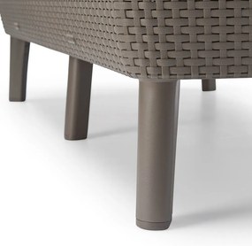 Záhradná lavička HAGEN 2 - cappucino