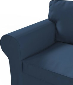 Poťah na kreslo Ektorp farba produktu tmavomodrá