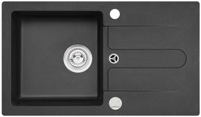 ALVEUS CZ CORTINA 110- 91 jednoduchý sifon + záslepka Bauhaus