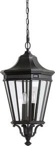 XXXLutz VONKAJŠIE ZÁVESNÉ SVIETIDLO, 30.5 /69.7 cm Elstead Lighting - Online Only bytové doplnky - 009093076811