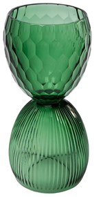 Duetto váza zelená 25 cm