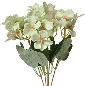 Dekorácia umelá kvetina s nazelenalými kvetmi - 16*12*30 cm