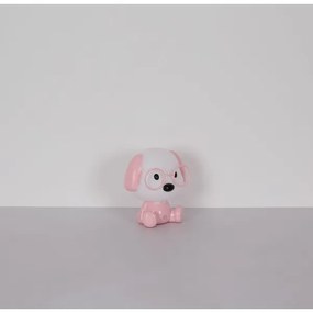 Globo 21761P - LED stmievateľná detská nočná lampa PUPPY 1W/5V 500 mAh ružová