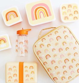 Sada 4 škatuliek na obed a desiatu dúha