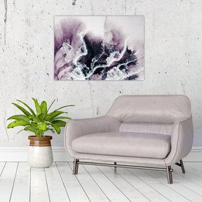 Obraz - Fialový mramor N⁰2 (70x50 cm)
