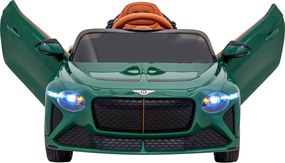 Ramiz Bentley Bacalar batériové auto pre deti Zelené + diaľkové ovládanie + EVA + pomalý štart + LED Audio