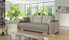 Pohovka trojsedačka Clay (béžová). Akcia -20%. Vlastná spoľahlivá doprava až k Vám domov. 601437