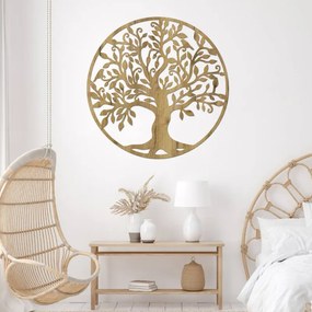 Obraz strom života do obývačky I Drevená nástenná dekorácia I SENTOP FB-HDF0206